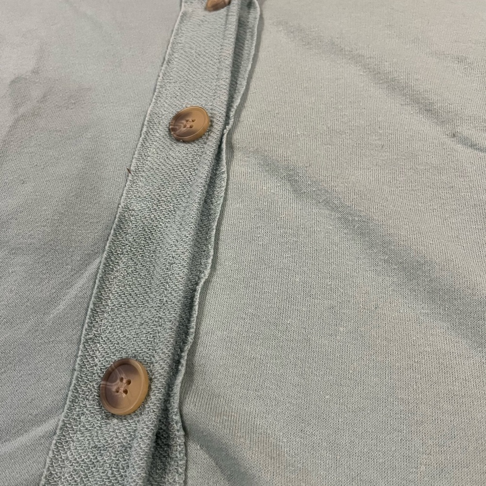 Mint Colored Button Up Shacket - image 3